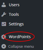 WordPoints Section