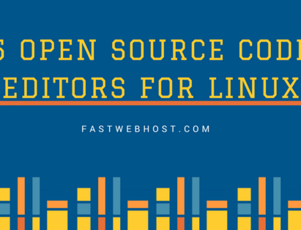 5 open source code editors for Linux