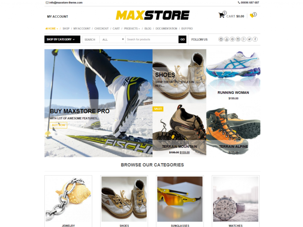 MaxStore Theme