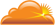CloudFlare - orange cloud icon