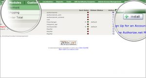 ZenCart with Authorize.net - FastWebHost Tutorials