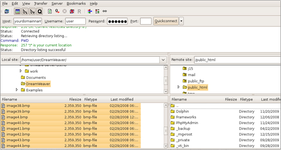 filezilla client web interface filezilla client web interface